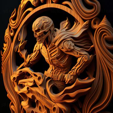 3D model st ghost rider (STL)